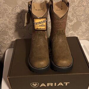 Ariat Tan Western Boots